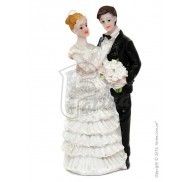 Фигурка жених и невеста 10 см 1201С фото цена