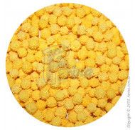 Посыпка декоративная "Сахарные кристаллы Желтая мимоза" Ø 7мм - 50 г.