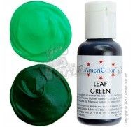 Краситель гелевый Americolor зеленый лист (Leaf Green) 21г. фото цена
