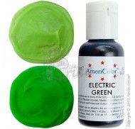 Краситель гелевый Americolor электрик-зеленый (Electric Green) 21г.