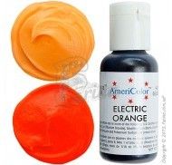 Краситель гелевый Americolor электрик-оранжевый (Electric Orange) 21г.