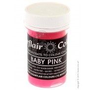 Краситель пастообразный SugarFlair Baby Pink нежно-розовый 25г.