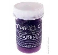 Краситель пастообразный SugarFlair Magenta пурпурный 25г. фото цена
