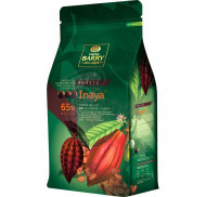 Шоколад черный кувертюр Какао Барри INAYA™ 65% 1 кг фото цена