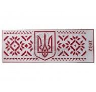 Трафарет многоразовый Серия "Украинский орнамент и герб" №2032 (11х32 см)