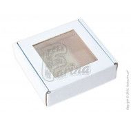  Коробка для печенья,конфет,изделий handmade 100х100х30 белая фото цена