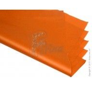 Папиросная бумага (тишью) оранжевая 50х75см фото цена