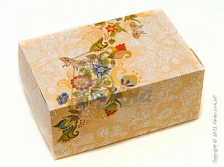 Коробка на 2 кекса "Орнамент"< фото цена