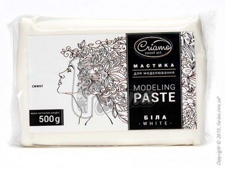 Кондитерская мастика для моделирования Criamo Белая 500 г< фото цена