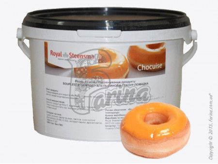 Помадка кондитерская апельсиновая Royal Steensma Souplesse Orange 3 кг.< фото цена