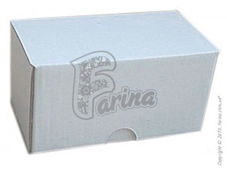 Универсальная коробка  для кондитерских изделий 105x60x55мм, белая< фото цена