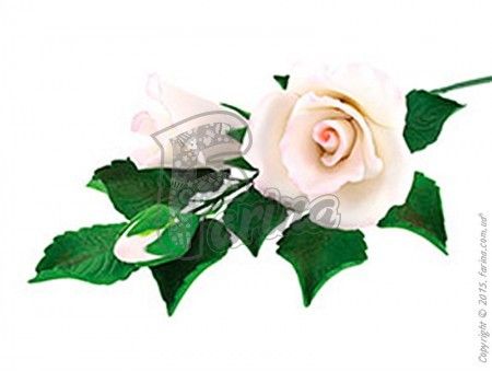 Фигурка  Ветка розы тонированная< фото цена