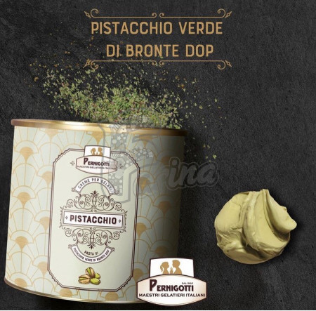 Фисташковая паста из сицилийской фисташки Sicilian Pistachio from Bronte D.O.P. Pernigotti 250г< фото цена