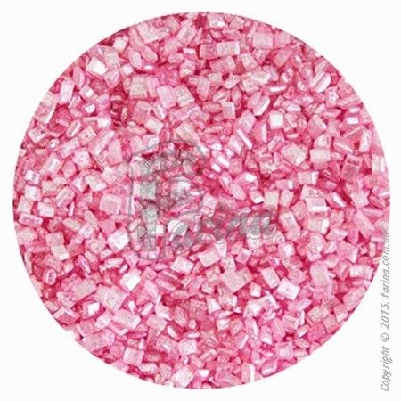 Посыпка декоративная "Сахарные кристаллы Розовые" 3-4 мм - 20 г.< фото цена