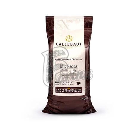 Шоколад черный "Callebaut Strong" 70,5 % какао, каллеты 10 кг< фото цена