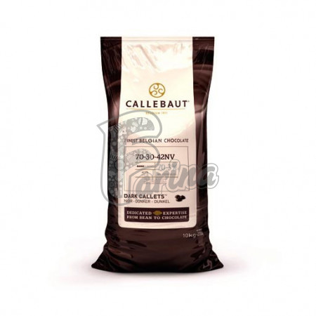 Шоколад чёрный "Callebaut Strong", 70,3 %  5кап 10 кг< фото цена