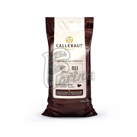 Шоколад черный "Callebaut Select" 54,5% какао, каллеты, 2,5 кг< фото цена