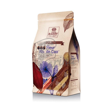Шоколад черный Cacao Barry FLEUR DE CAO™ 70% 5 кг< фото цена