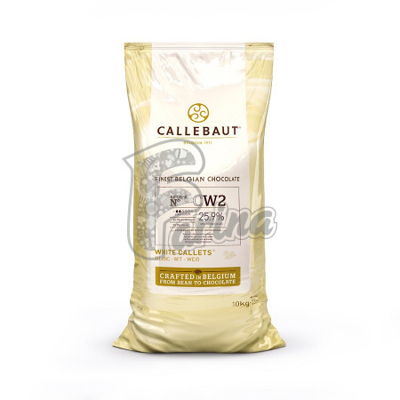 Шоколад белый Callebaut CW2 25,9 % какао< фото цена