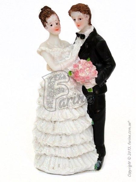 Свадебные фигурки жениха и невесты 10 см 1201D< фото цена