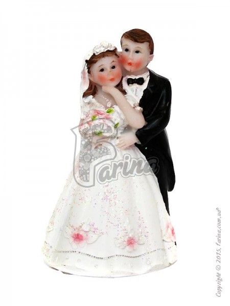 Свадебные фигурки жениха и невесты 9 см 1200A< фото цена