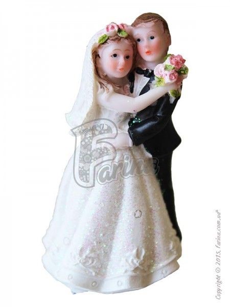 Свадебные фигурки жениха и невесты 9 см 1200B< фото цена