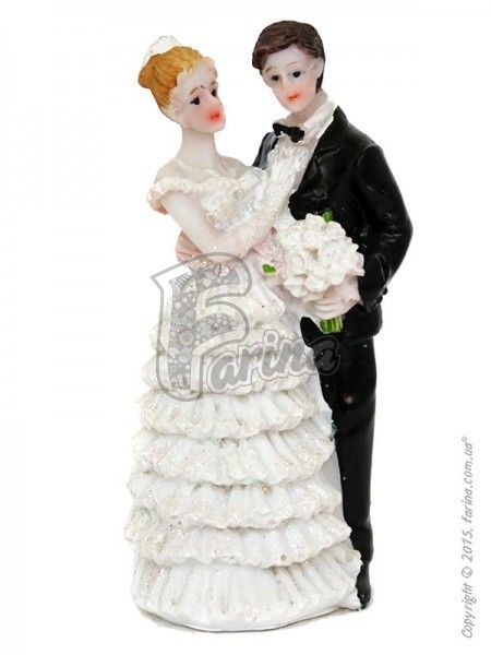 Свадебные фигурки жениха и невесты10 см 1201С< фото цена