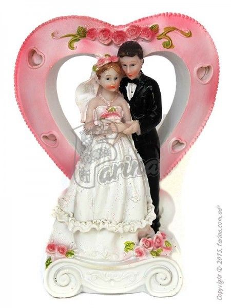 Фигурка жених и невеста 17 см  1207A< фото цена